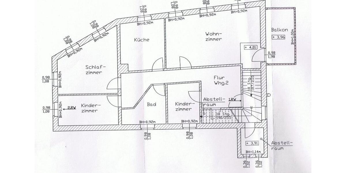 Etagenwohnung Schirgiswalde-Kirschau Kirschau - 4 Zimmer, 115 m&sup2;, 632&euro; | Angebot:26286093