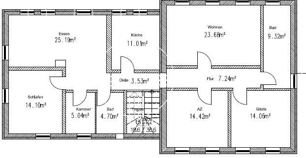 Einfamilienhaus Aerzen - 10 Zimmer, 262 m&sup2;, 350.000&euro; | Angebot:25994333