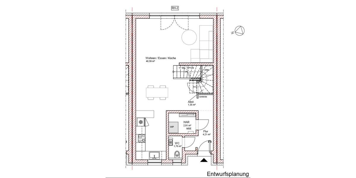 Reihenhaus Magdeburg Lemsdorf - 4 Zimmer, 101 m&sup2;, 353.500&euro; | Angebot:27055307
