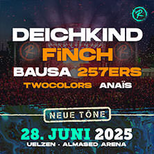 Samstag: DEICHKIND, FiNCH, Bausa, 257ers & Gäste | Open R Festival 2025 Uelzen