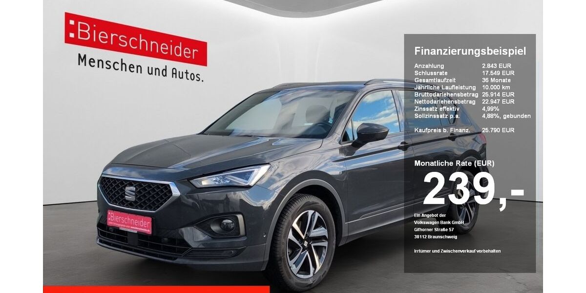 Seat Tarraco 105.590 km 25.790 &euro; Regensburg 93055