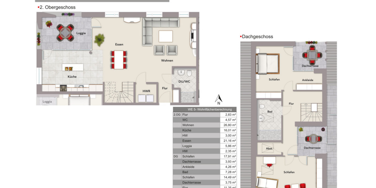Etagenwohnung Rheda-Wiedenbrück Wiedenbrück - 3 Zimmer, 111 m&sup2;, 540.500&euro; | Angebot:24426615