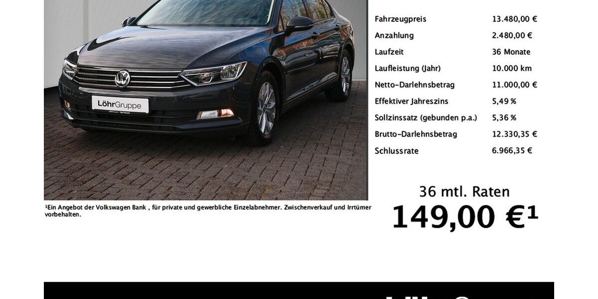 VW Passat 77.710 km 13.480 &euro; Koblenz 56076