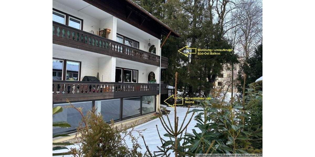 Etagenwohnung Bad Wiessee - 2 Zimmer, 73 m&sup2;, 409.000&euro; | Angebot:25747252