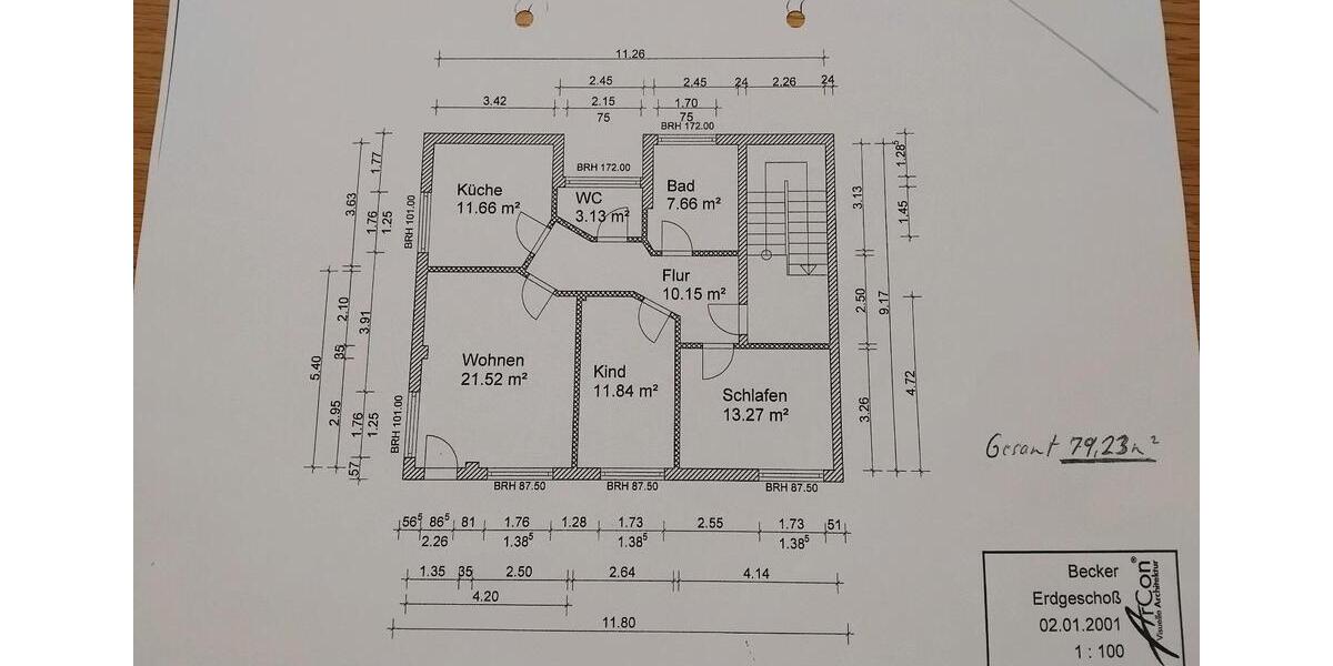 Erdgeschoßwohnung Simmern/Hunsrück Hunsrück - 3 Zimmer, 79 m&sup2;, 199.000&euro; | Angebot:23806264