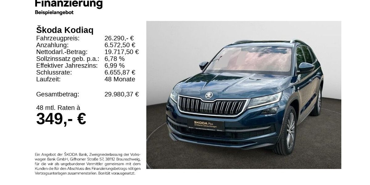 Skoda Kodiaq 85.414 km 25.990 &euro; Hildesheim 31137