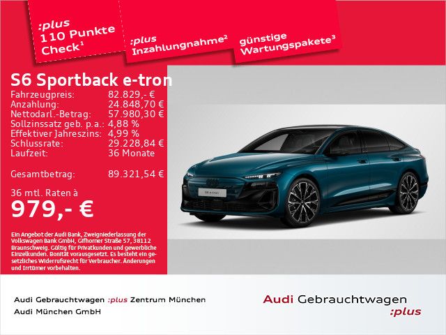 Audi S6 e-tron 21.729 km 82.829 &euro; Eching 85386
