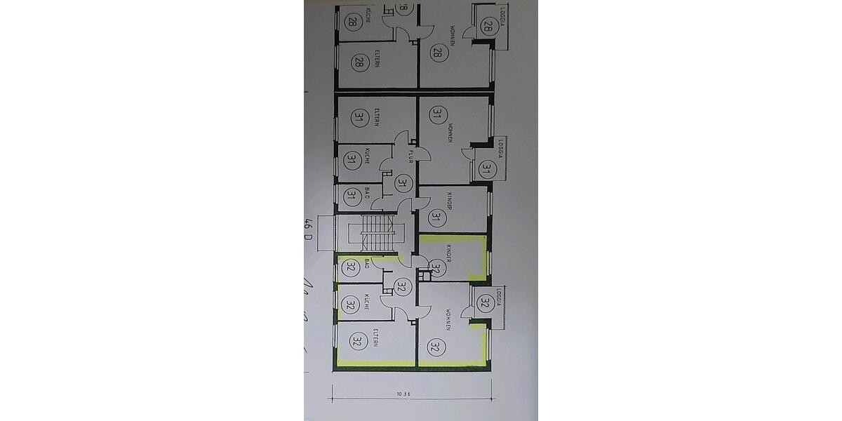 Etagenwohnung Peine - 3 Zimmer, 72 m&sup2;, 135.000&euro; | Angebot:25387647