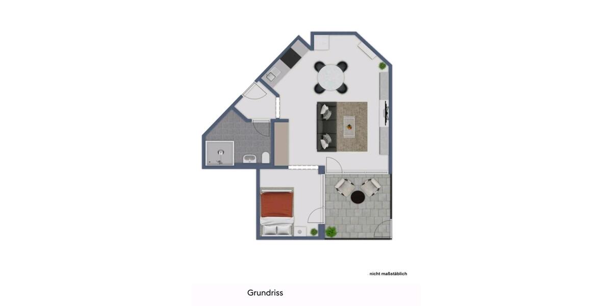Erdgeschoßwohnung Wolmirstedt - 1 Zimmer, 40 m&sup2;, 55.000&euro; | Angebot:27258965