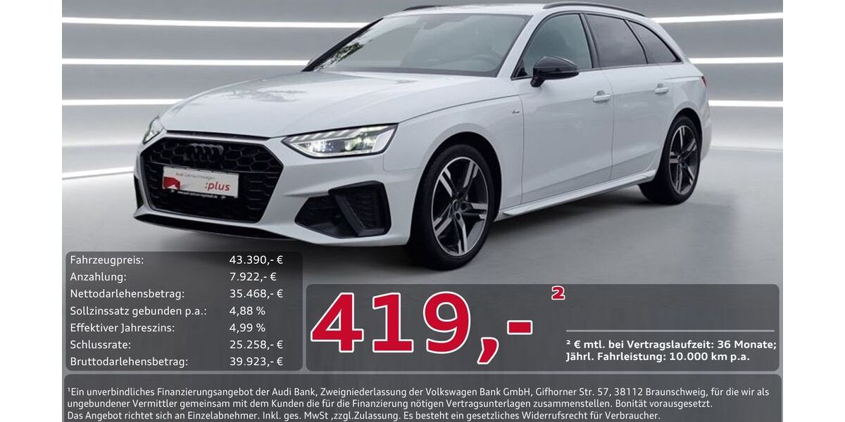 Audi A4 36.200 km 41.490 &euro; Ingolstadt 85057