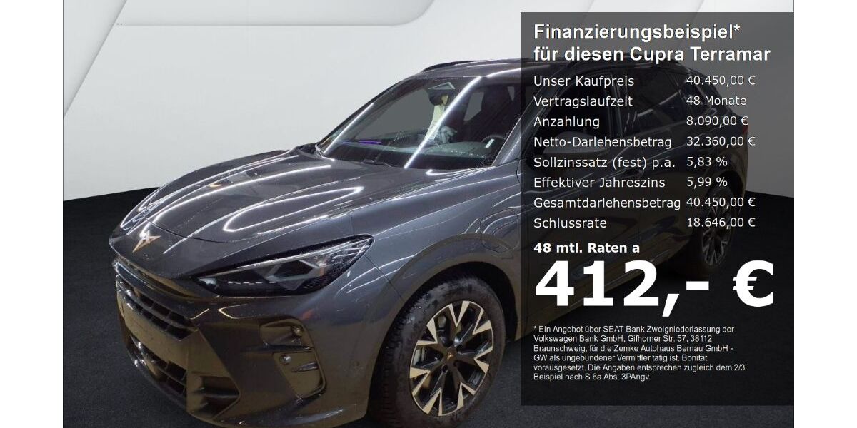 Cupra Terramar 19.894 km 40.450 &euro; Bernau 16321