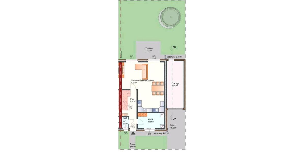 Doppelhaushälfte Weeze - 4 Zimmer, 138 m&sup2;, 1.575&euro; | Angebot:26268366