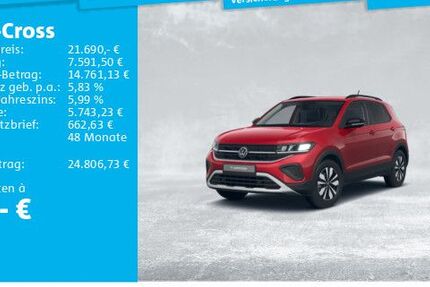 VW T-Cross 6.491 km 21.690 &euro; Lehrte 31275