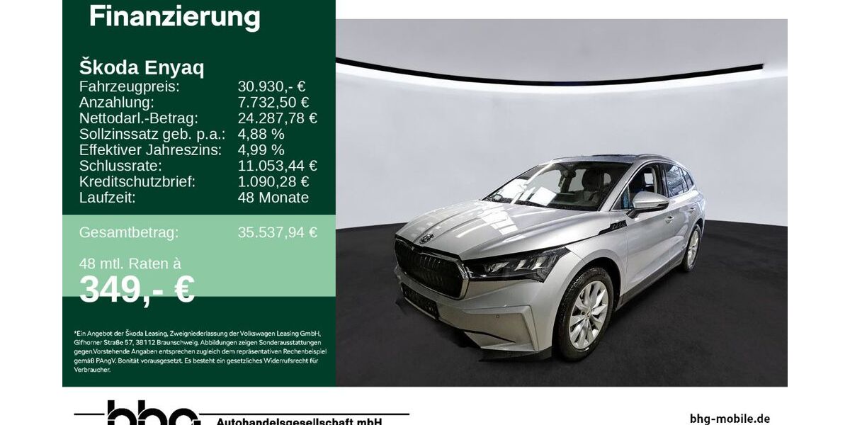 Skoda Enyaq 47.937 km 30.930 &euro; Freudenstadt 72250