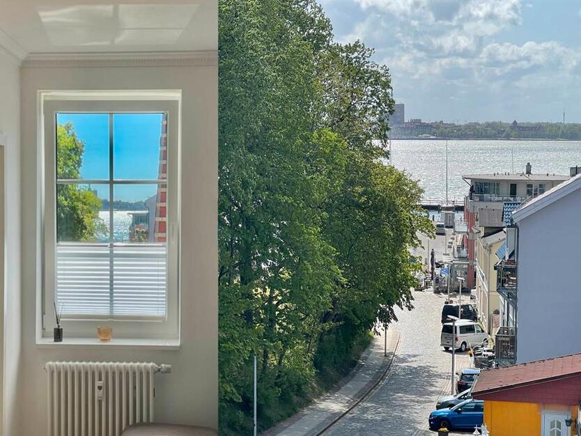 3 Zi. FeWo mit Seeblick u. der Skyline von Stralsund - Wohnen auf Zeit zimmer