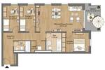 Etagenwohnung Hanau Lamboy - 4 Zimmer, 99 m&sup2;, 1.102&euro; | Angebot:26686447