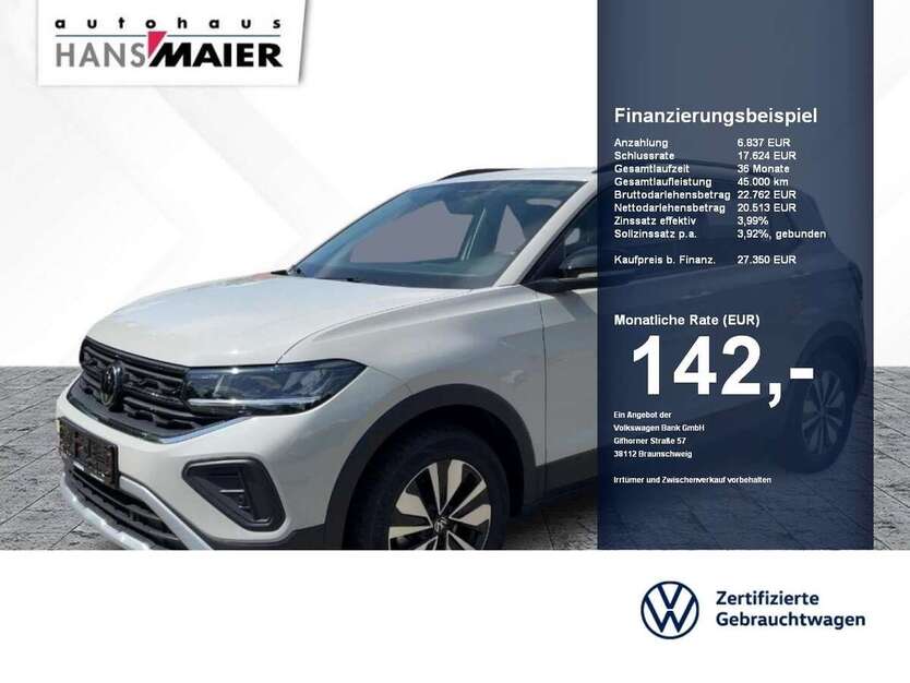 VW T-Cross 5.095 km 27.350 € Erding 85435