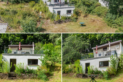 Freizeitgrundstück mit massiven Gartenhaus, großer Terrasse und ganzjähriger Nutzung in Südhanglage zimmer