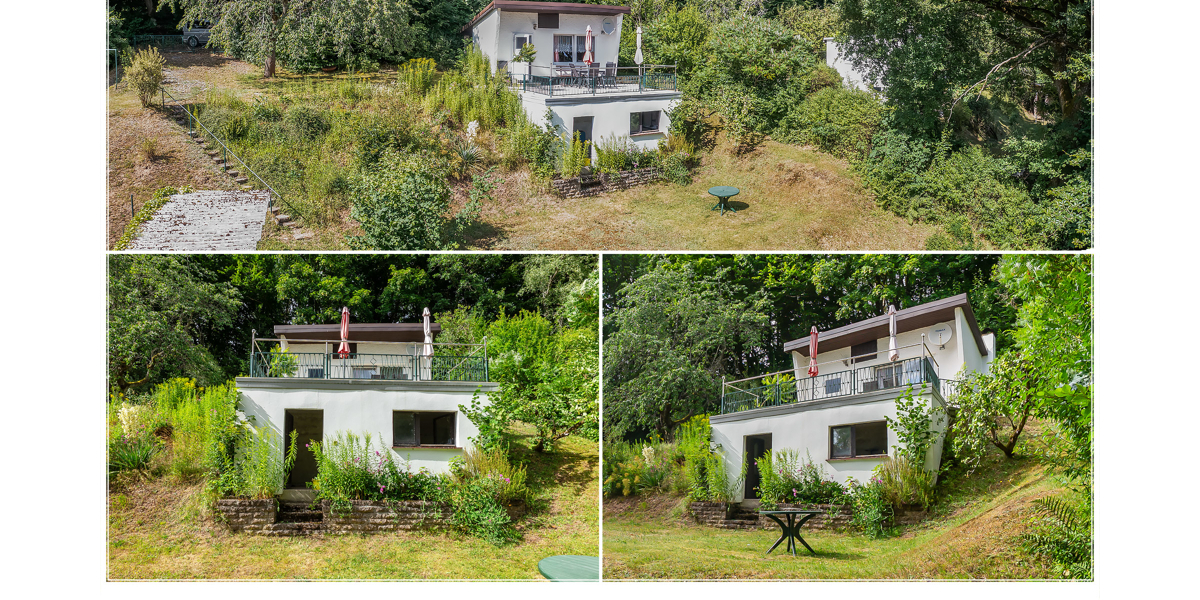 Freizeitgrundstück mit massiven Gartenhaus, großer Terrasse und ganzjähriger Nutzung in Südhanglage zimmer