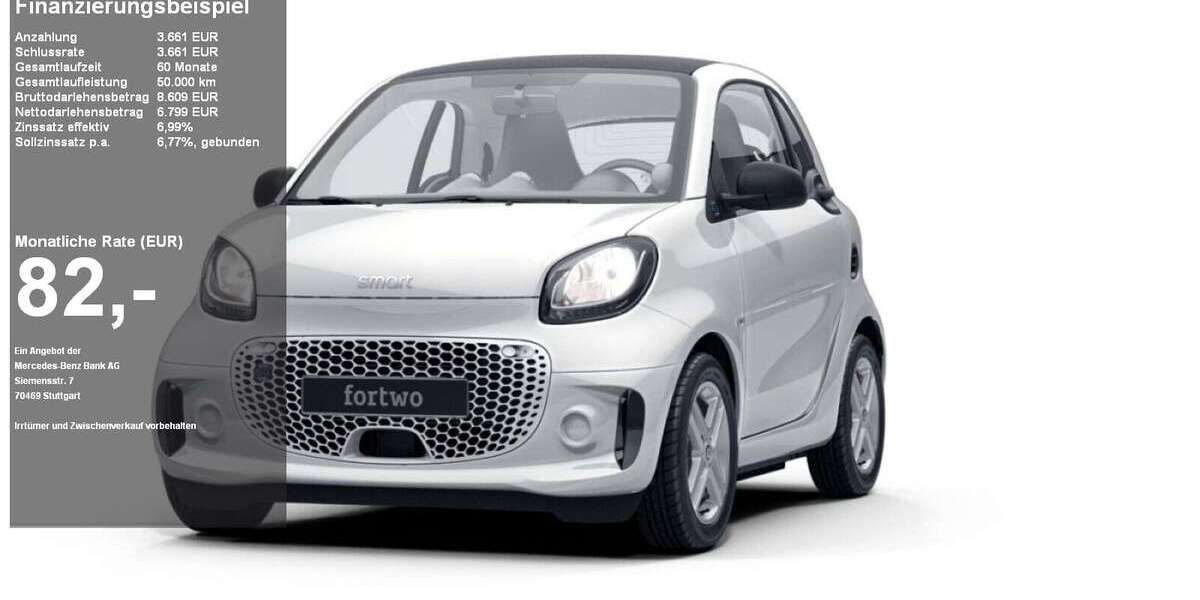 Smart forTwo 13.786 km 10.260 &euro; Kiel 24109