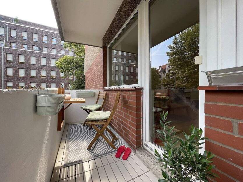 Vermietete 1-Zimmer Wohnung mit Balkon und Fahrstuhl in guter Lage von Hannover 1 zimmer