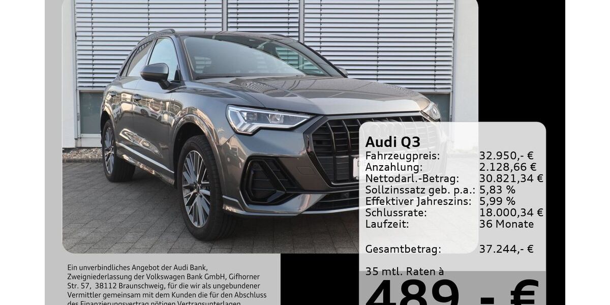 Audi Q3 37.791 km 32.950 &euro; Buergstadt 63927