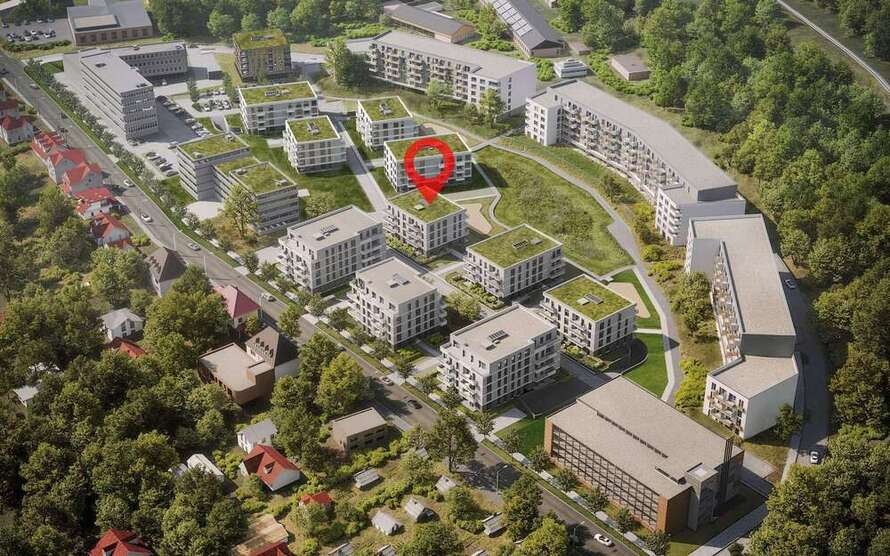 Neubau - Wohnen und investieren in der Stadt der Dichter und Denker! 2 zimmer
