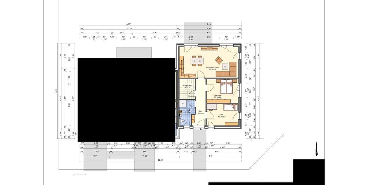 Einfamilienhaus Wathlingen - 3 Zimmer, 90 m&sup2;, 1.000&euro; | Angebot:25269590