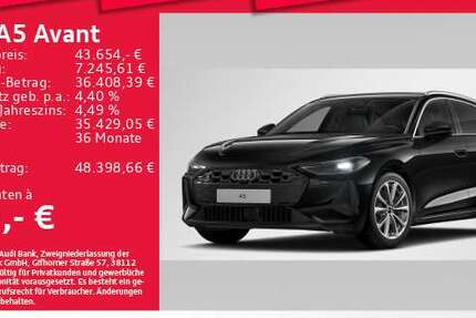 Audi A5 19.599 km 43.654 &euro; Eching 85386