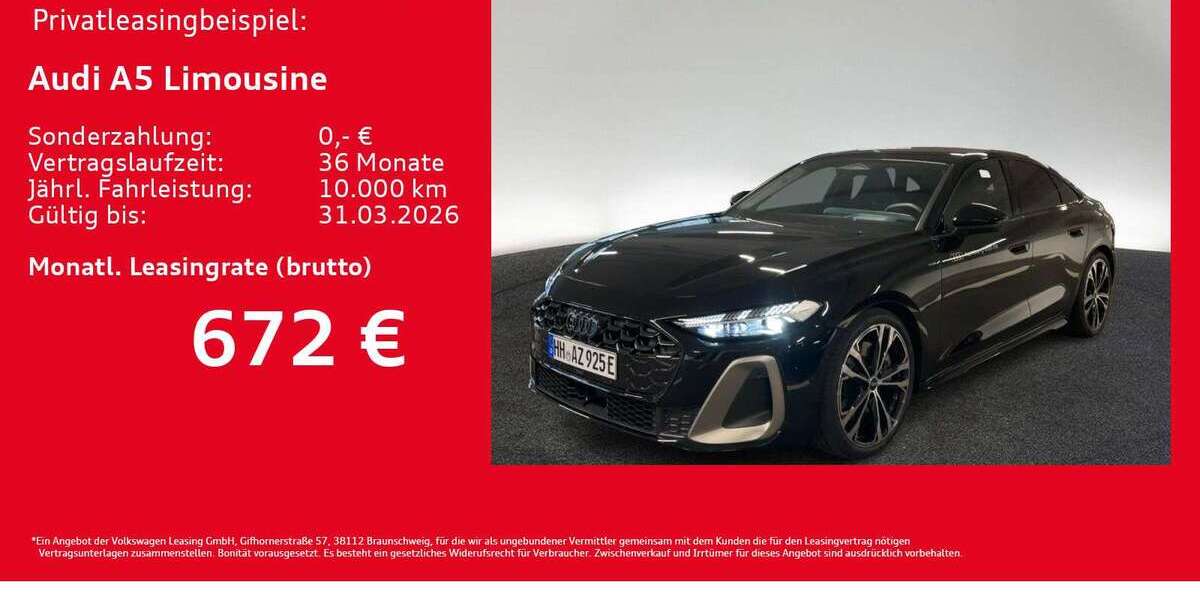 Audi A5 1.890 km 62.951 &euro; Hamburg 20537