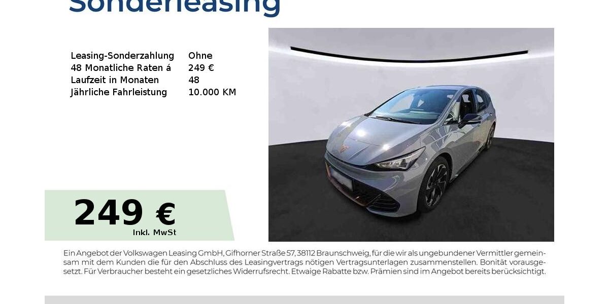 Cupra Born 17.946 km 23.940 &euro; Bernburg 06406