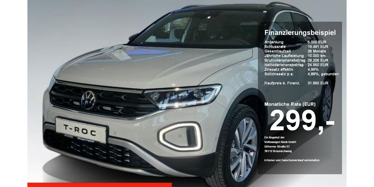 VW T-Roc 3.150 km 31.900 &euro; Ingolstadt 85053