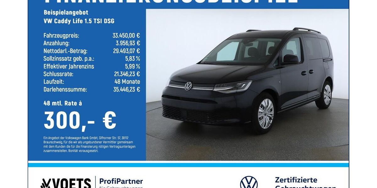 VW Caddy 15.245 km 33.450 &euro; Braunschweig 38124