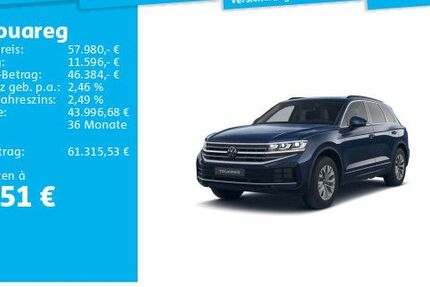 VW Touareg 7.587 km 57.980 &euro; Frankfurt 60326