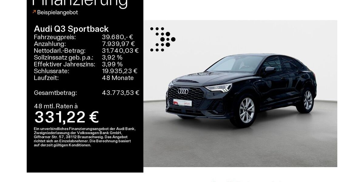 Audi Q3 16.941 km 39.680 &euro; Coburg 96450