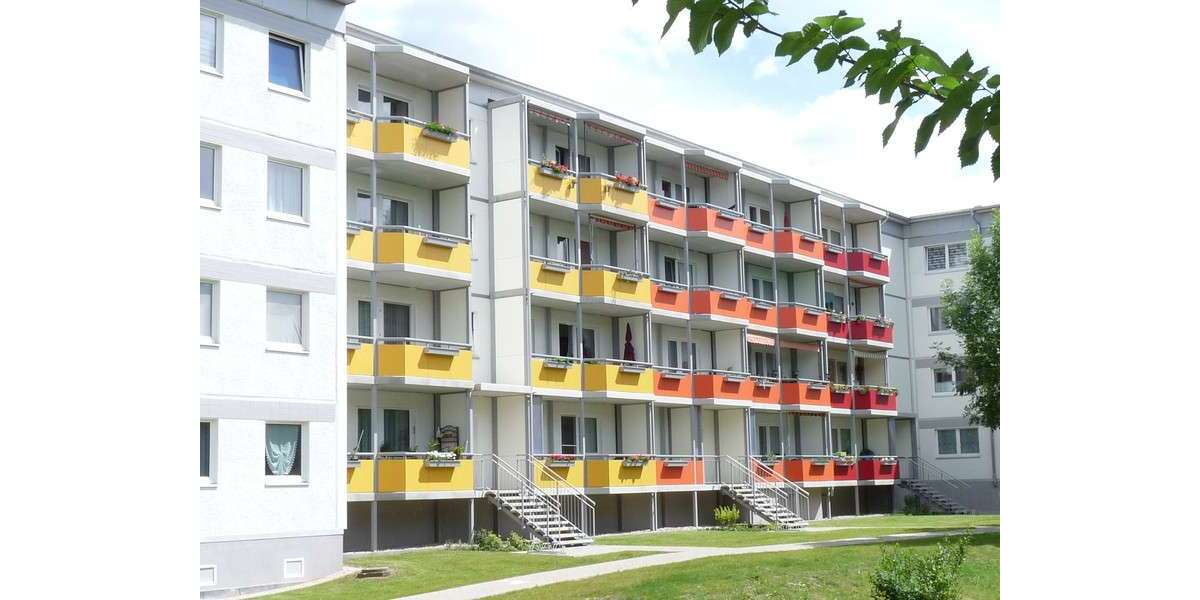 Etagenwohnung Magdeburg Neu Olvenstedt - 1 Zimmer, 37 m&sup2;, 270&euro; | Angebot:27108498