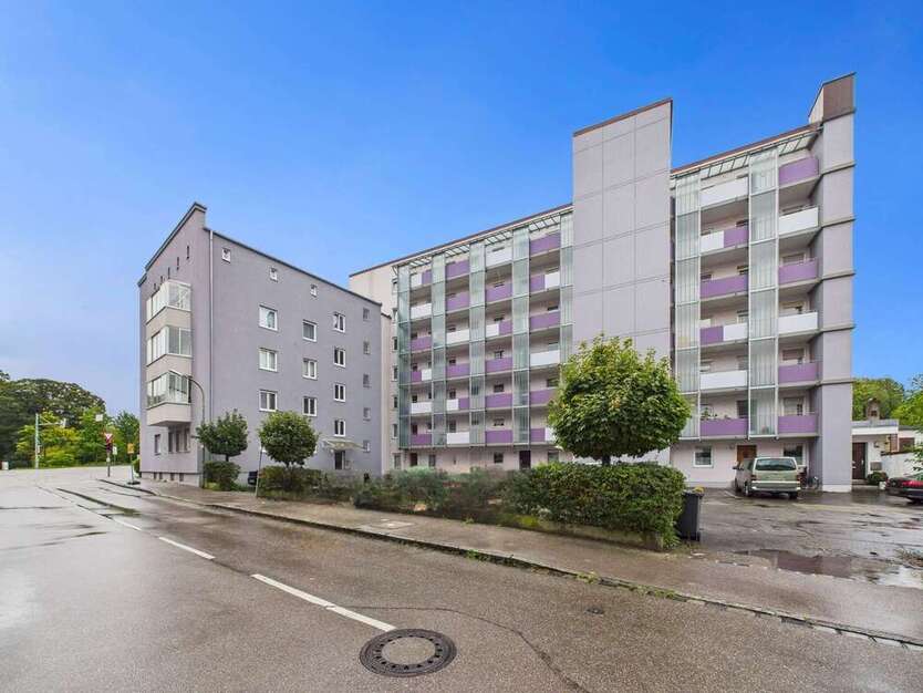 Wohnen am Lech - grün, zentral, lebendig - 1-Zimmer-Wohnung mit Loggia 1 zimmer