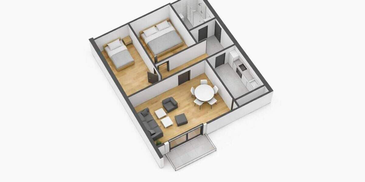 Etagenwohnung Kitzingen Hohenfeld - 3 Zimmer, 78 m&sup2;, 219.500&euro; | Angebot:25664219