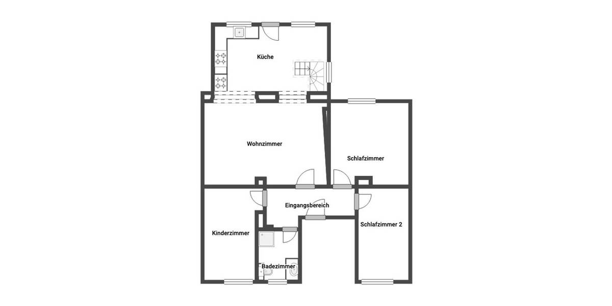 Etagenwohnung Bad Fallingbostel Fallingbostel - 4 Zimmer, 98 m&sup2;, 198.000&euro; | Angebot:26862600