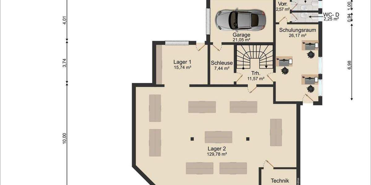 Gewerbeobjekt Ludwigshafen Oggersheim - 995.000&euro; | Angebot:25744687