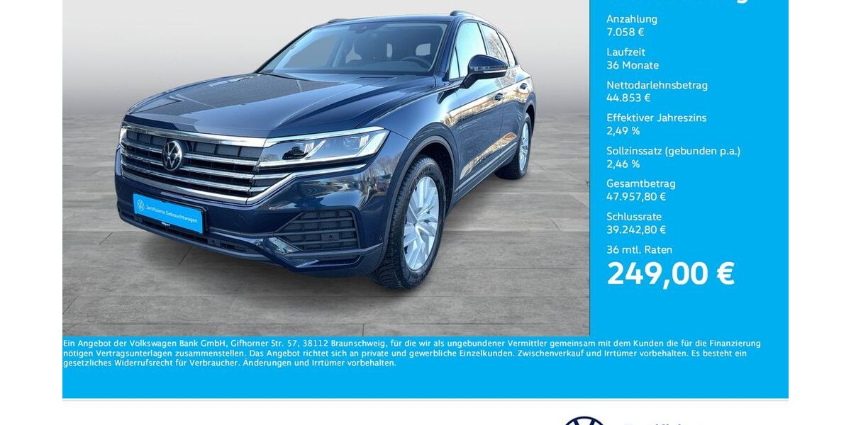 VW Touareg 24.996 km 50.977 &euro; Unna 59423