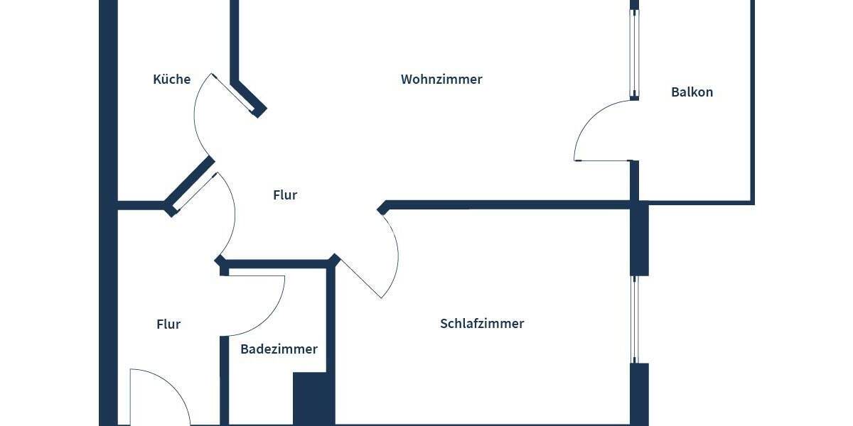 Etagenwohnung Aalen Dewangen - 2 Zimmer, 48 m&sup2;, 149.000&euro; | Angebot:26275159