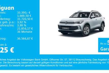 VW Tiguan 10.100 km 33.390 &euro; Gersthofen 86368