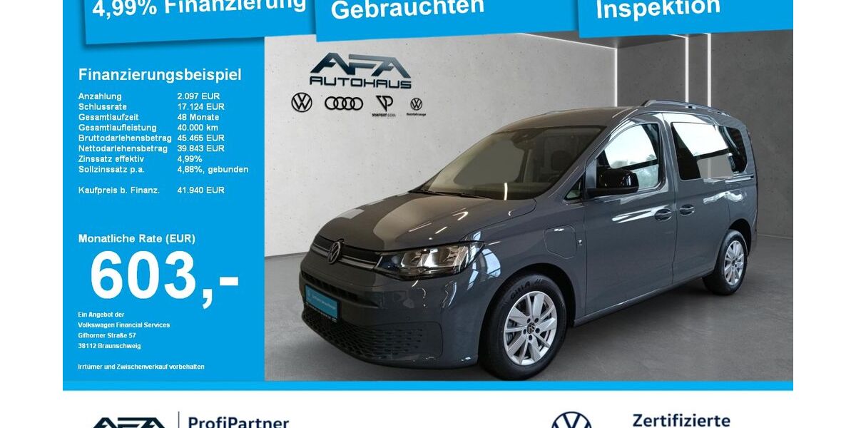 VW Caddy 33.000 km 38.350 &euro; Gera 07546