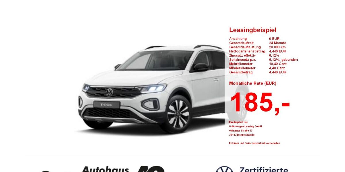 VW T-Roc 22.288 km 23.310 &euro; Bad Arolsen 34454