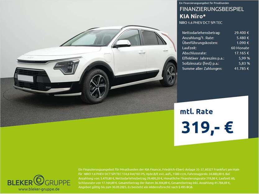 Kia Niro 7.900 km 34.480 € Borken 46325