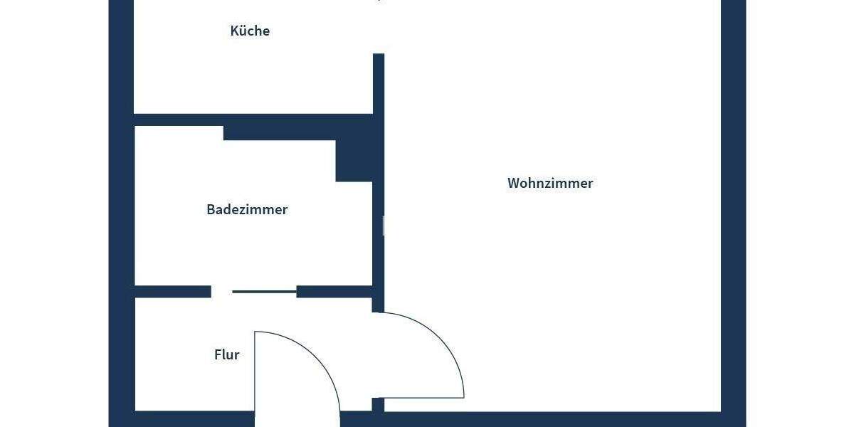 Kleine Wohnung, große Möglichkeit - ideal für Singles oder Anleger 1 zimmer