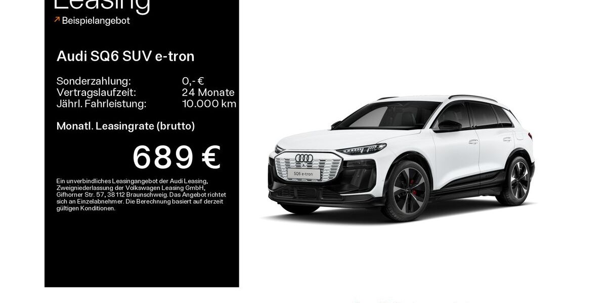 Audi SQ6 e-tron 8.036 km 72.690 &euro; Schweinfurt 97424