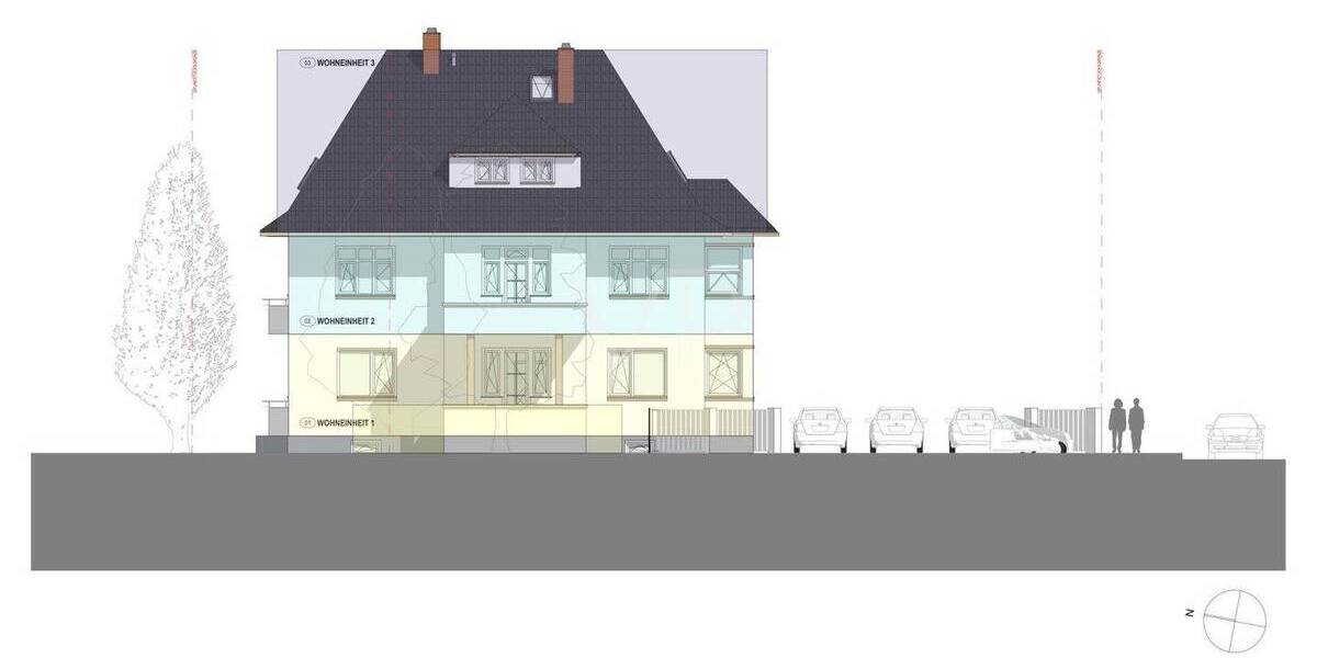 Etagenwohnung Heidelberg/Weststadt Weststadt - 3 Zimmer, 78 m&sup2;, 320.000&euro; | Angebot:26017612