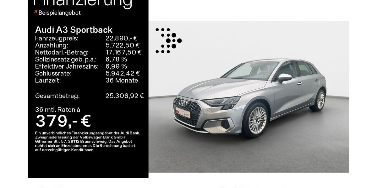Audi A3 24.155 km 21.499 &euro; Hofheim 65719